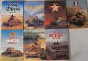 Czołgi- zestaw 7 książek 