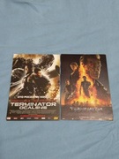Ulotki kinowe z serii Terminator zestaw 2 sztuk 