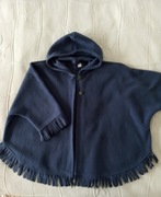 Peleryna polarowa/ płaszczyk r.140+