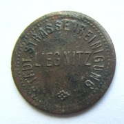Legnica Liegnitz żeton STADT. STRASSENREINIGUNG