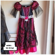 KOSTIUM STRÓJ CZAROWNICA wiedźma BABA JAGA Strój Królowej Grozy