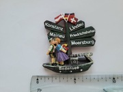 Magnes na lodówkę - 102g. JEZIORO BODEŃSKIE Bodensee