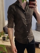 Koszula męska, ciemna zieleń, rozm. S