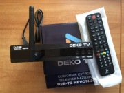 Dekoder DVB-T2 HEVC/H.265 DEKO TV z anteną WIFI  