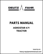 Katalog części Deutz Fahr Agro Star 4.71