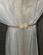 Opaski magnetyczne do zasłon i firan perełki