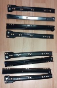 Prowadnice rolkowe do szuflad 250 mm 2 kpl