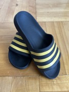Klapki Adidas czarno złote 38-39