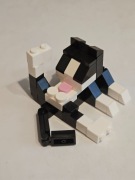 Mały Zestaw Klocków Figurka Kot – Idealna Ozdoba na Biurko