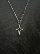 Naszyjnik z gwiazdą opium alternative y2k elegant boxy opium