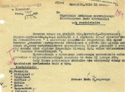 Pismo Prezesa SO do Sądów Grodzkich  dot. "Gazetki Poszukiwanych" z 1947r