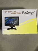 Monitor samochodowy LCD 7” TFT Padarsey