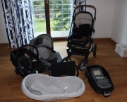 Wózek Mutsy + fotelik Maxi cosi i baza. 