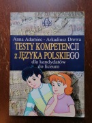 Testy kompetencji z języka polskiego dla kandydatów do liceum