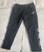 Czarne spodnie dresowe Puma S