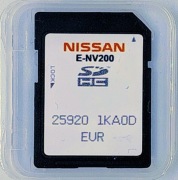 Aktualizacja map Nissan NV 200 EU