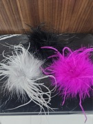 Broszka / spinka piórka / pióra 