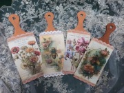 Deska ozdobna decoupage 23 cm