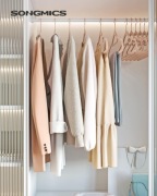 Wieszak na ubrania, aksamitny, zestaw 50 sztuk Songmics
