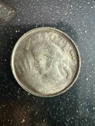 1 ZŁ 1924 r. ŻNIWIARKA  Róg i pochodnia ESSAI 