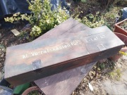 Duża skrzynia Rusznikarska na częśći do MG 42. - WH. 