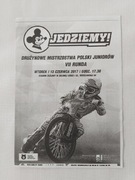 Program żużlowy DMPJ 2017 Zielona Góra 