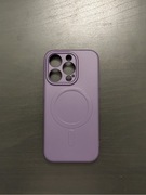 Etui iPhone 14 Pro silikonowe fioletowe