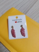 Kolczyki handmade listki