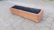 Donice drewniane, donica drewniana 75x20x17 