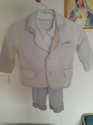 Ubranko chłopięce na chrzest rozmiar 68 + buciki 