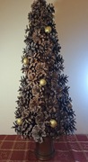 Choinka z szyszkami 70 cm