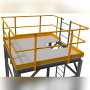 System balustrad przemysłowych