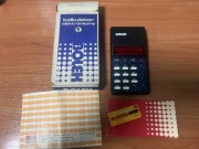 Retro kalkulator Bolek 1980 r. + oryginalne opakowanie