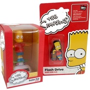 Simpsonowie  The Simpsons figurka Bart + pendrive 8GB
