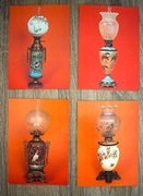 Lampy naftowe - Muzeum okręgowe w Krośnie - 30 pocztówek .