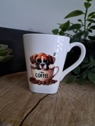 Kubek Handmade 220ml pies w filiżance 