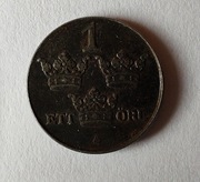 Szwecja 1 ore, 1943 r. (S52)