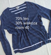 Bluzka damska oversize dwuwarstwowa 