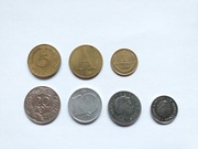 MONETY 20Groszy 5Fenigów 10Halerzy Żeton A PP 5Pensów 1Kopiejka 10Centów