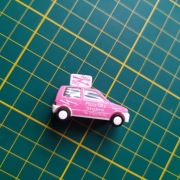 Herpa Fiat Cinquecento 1/87 Pizza