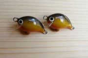 Wobler tonący hand made 3 cm 2,2g rękodzieło.