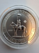Srebrna Moneta 2 oz Kanada 2020 - 100-lecie RCMP - Ag 9999