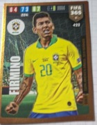 Karta piłkarska Firmino Gold Panini Fifa 365 2020 Adrenalyn XL 