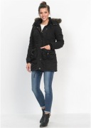 Bonprix ciepła KURTKA damska z kapturem 46