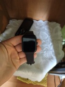 Smartwatch męski z funkcją telefonu i wbudowaną Alexą, 1,8'' czarny