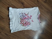 Bluzka dziewczęca kwiaty