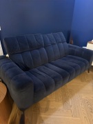 Sofa kanapa granatowa 
