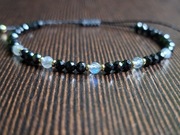 Bransoletka Spinel+Labradoryt 