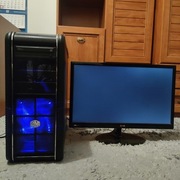 Komputer + Monitor I5 4670K, LG 23, Full HD, IPS, HDMI