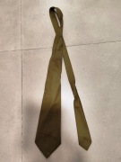Krawat wyjściowy khaki PRL LWP